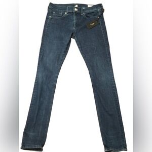 Rag & Bone Skinny Jeans NWT Size 27 Dark Wash Indigo Designer Denim